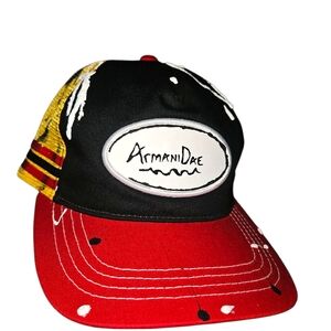 ArmaniDae Black and Red Cap